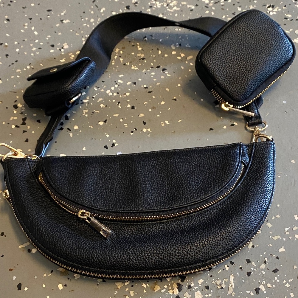 Black Leather Women's Bag